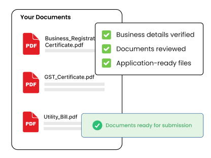Verification document checklist in Wbotz onboarding