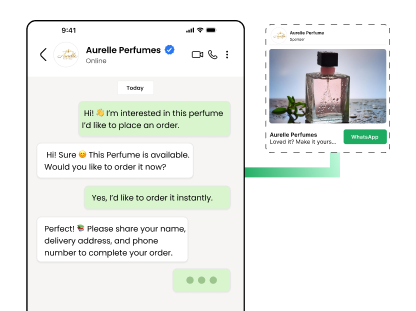 Chatbot qualifying an ad lead and assigning it to a rep